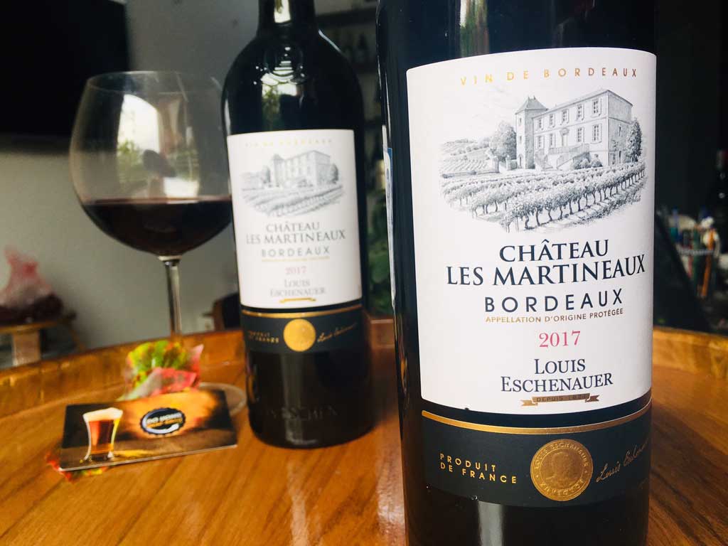 Rượu Vang Chateau Les Martineaux Bordeaux | Ruou ngoai Sài Gòn