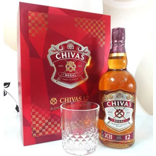Rượu Chivas 12 hộp quà tết 2023