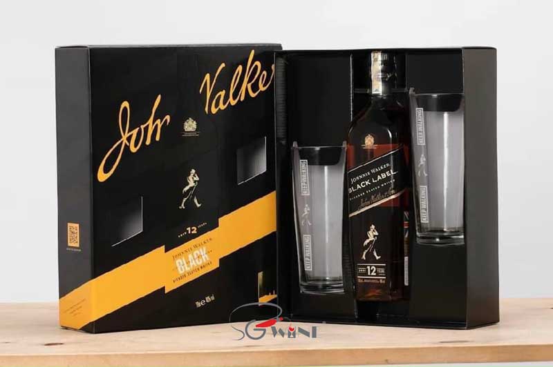 Rượu Johnnie Walker Black Label hộp quà tết 2023