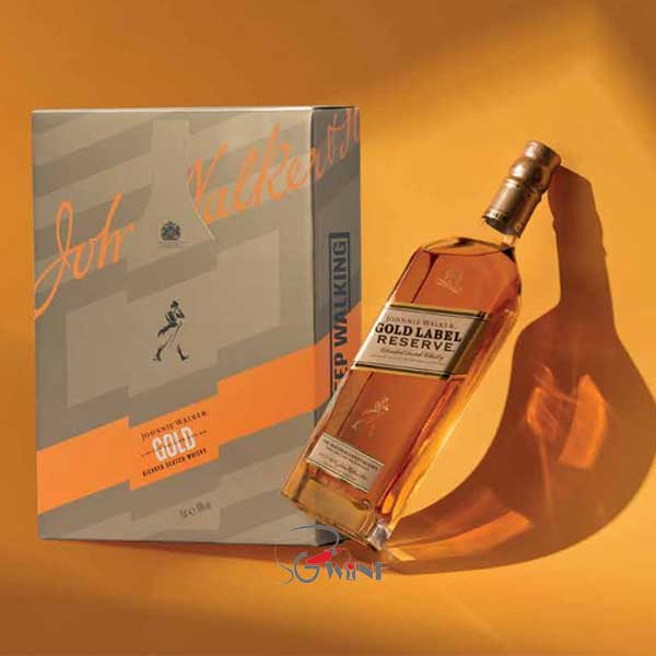 Rượu Johnnie Walker Gold Label hộp quà tết 2023