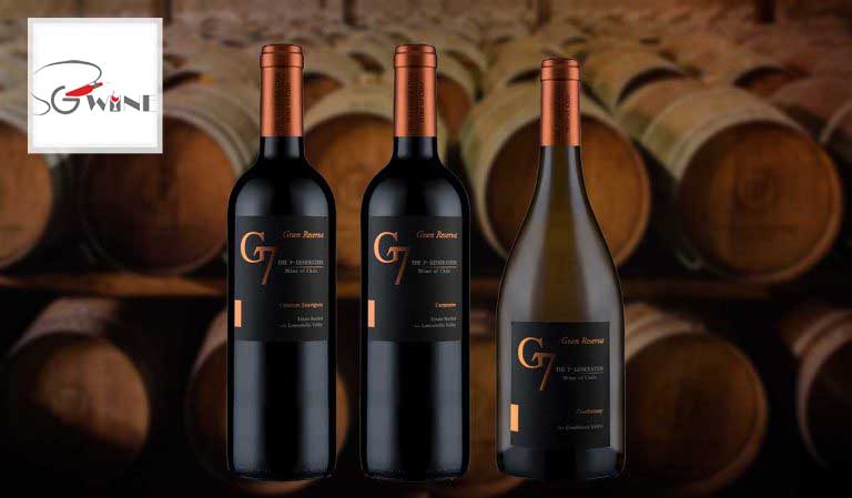 Các loại rượu vang G7 Generation Gran Reserva