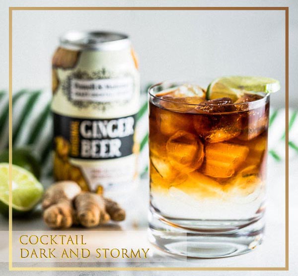 Cocktail Dark and Stormy