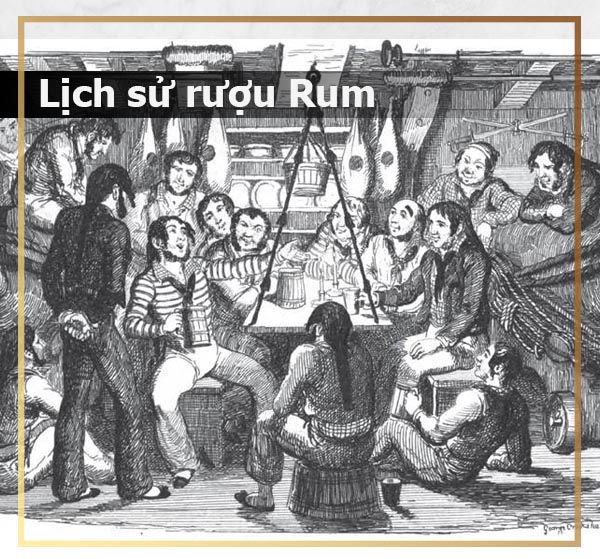 Rum trở thành một trong những dòng rượu quan trọng nhất thời bấy giờ