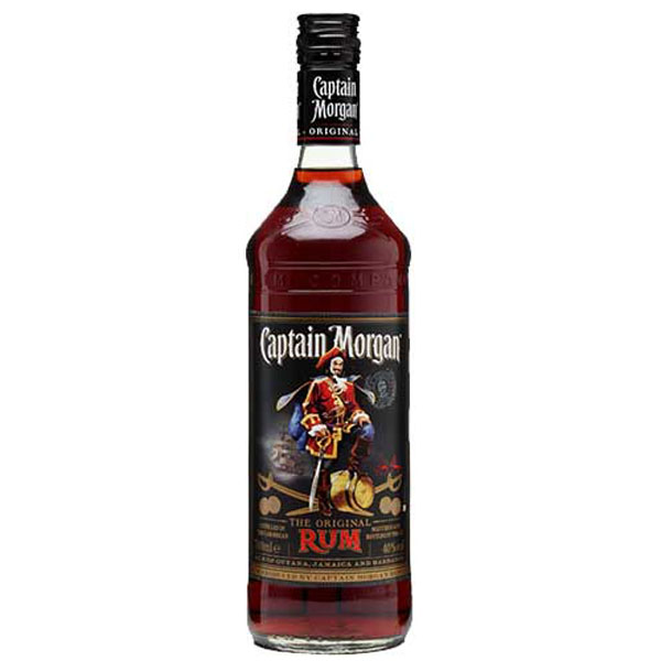 Rượu Bacardi Captain Morgan Black rum – loại rượu thích hợp để làm ra các ly cocktail tuyệt hảo như Mojito