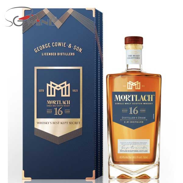 Rượu Single Malt Whisky Mortlach 16 năm hộp quà tết 2022