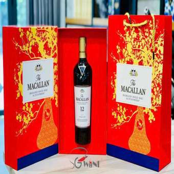 Rượu Macallan 12 Hộp Quà Tết 2025