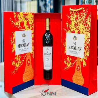 Rượu Macallan 15 Hộp Quà Tết 2025